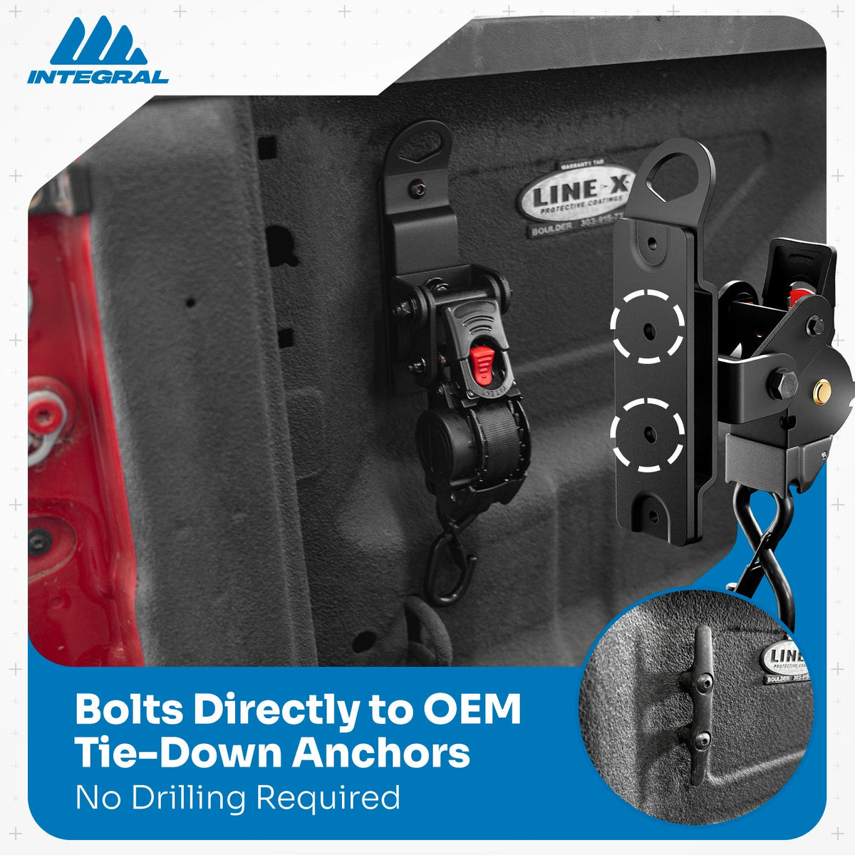 Swivel Strap™ Mounts - RAM 2500/3500 (2019+)