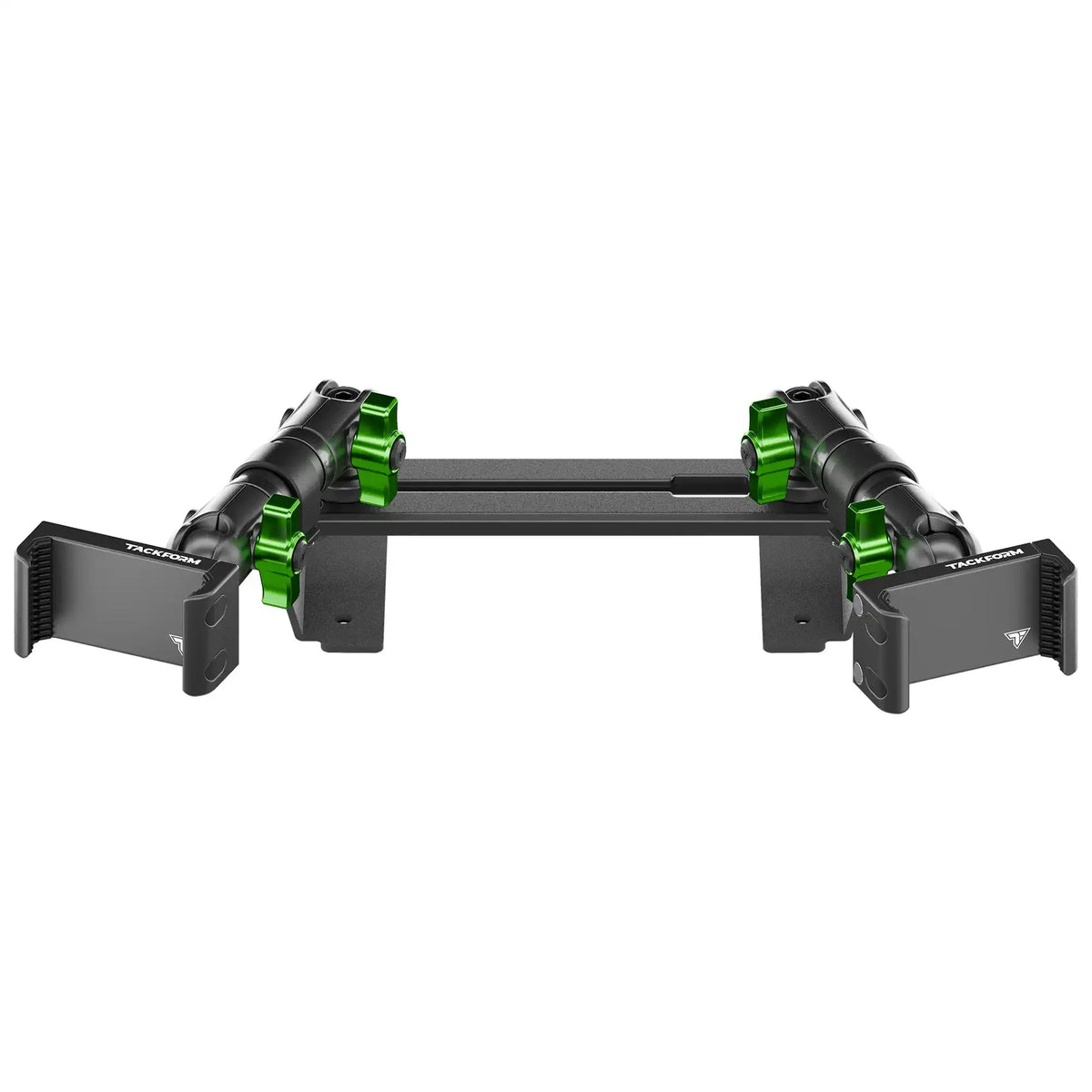 ‘15-‘20 Ford F-150, ‘17-‘22 Super Duty, ‘18-‘21 Expedition (See Compatibility Info For Year/Trim Details) Tackform Slim Track Dash Bracket With Dual 20LITE Phone Mounts - Xtrusion Overland