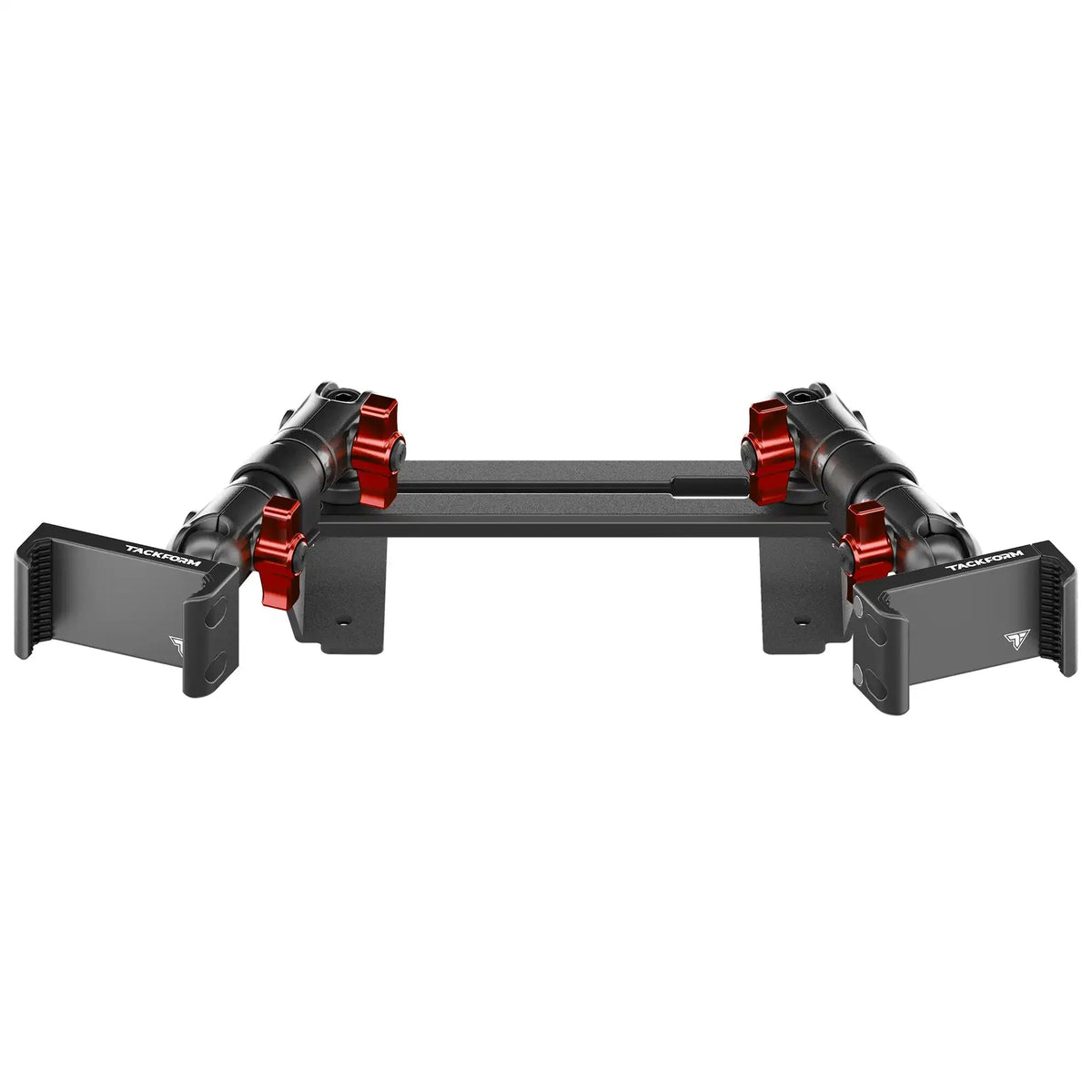 ‘15-‘20 Ford F-150, ‘17-‘22 Super Duty, ‘18-‘21 Expedition (See Compatibility Info For Year/Trim Details) Tackform Slim Track Dash Bracket With Dual 20LITE Phone Mounts - Xtrusion Overland