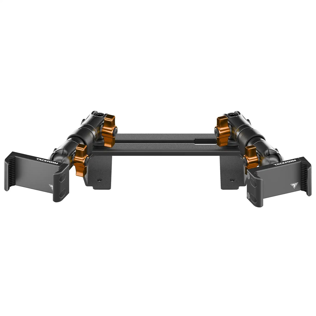‘15-‘20 Ford F-150, ‘17-‘22 Super Duty, ‘18-‘21 Expedition (See Compatibility Info For Year/Trim Details) Tackform Slim Track Dash Bracket With Dual 20LITE Phone Mounts - Xtrusion Overland