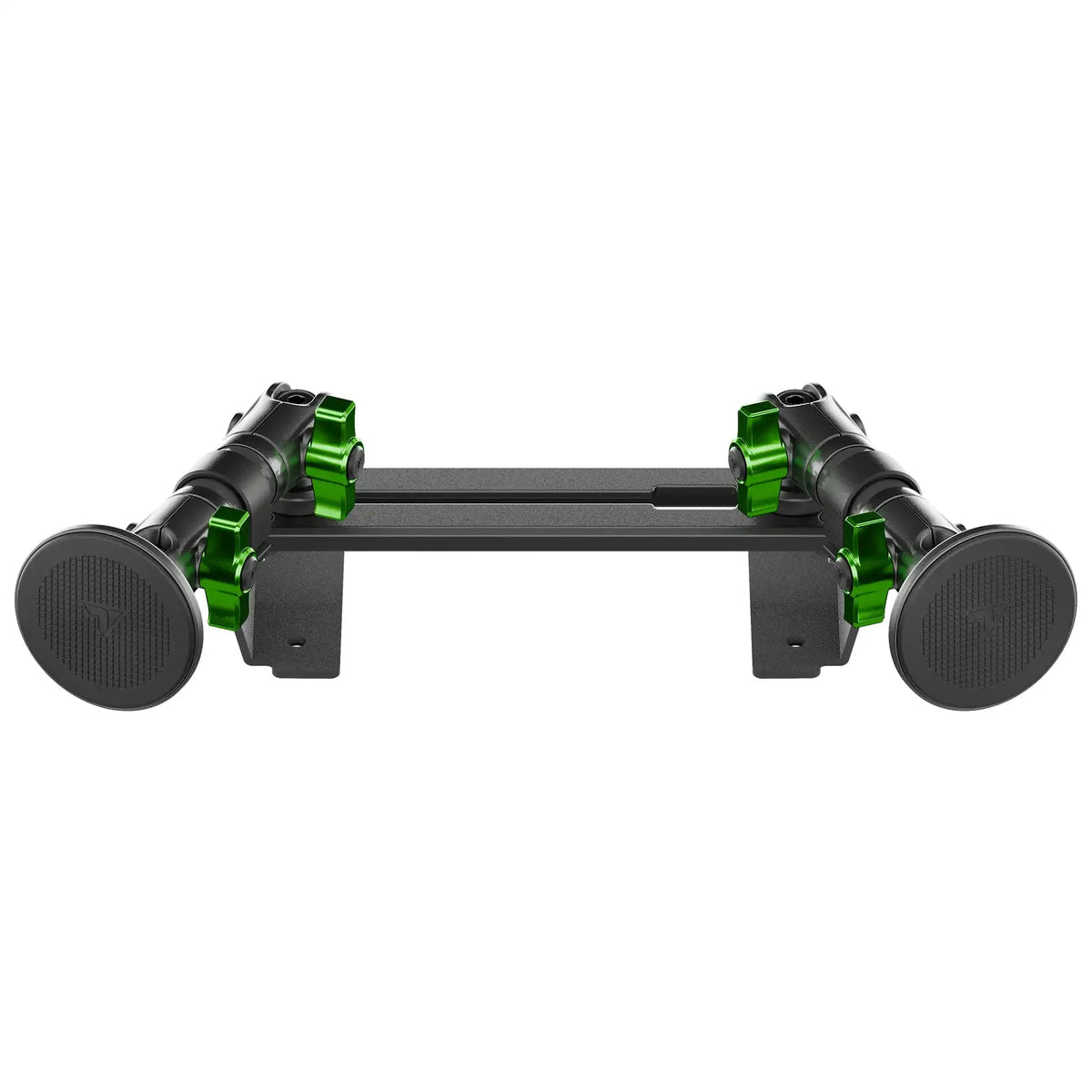 ‘15-‘20 Ford F-150, ‘17-‘22 Super Duty, ‘18-‘21 Expedition (See Compatibility Info For Year/Trim Details) Tackform Slim Track Dash Bracket With Dual MagSafe Phone Mounts - Xtrusion Overland
