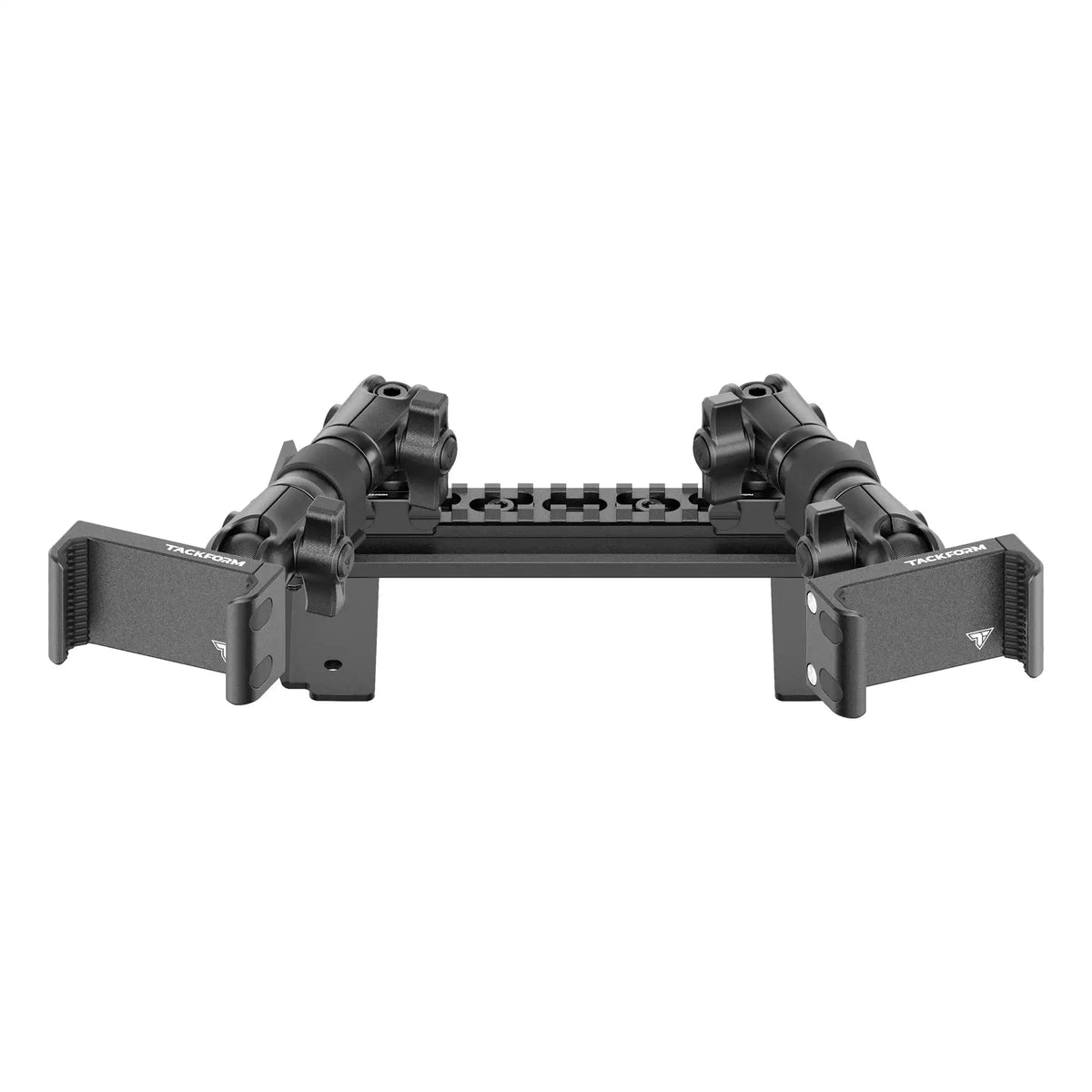 ‘15-‘20 Ford F-150, ‘17-‘22 Super Duty, ‘18-‘21 Expedition Tackform Assault Track Picatinny Dash Bracket With Dual 20LITE Phone Mounts - Xtrusion Overland