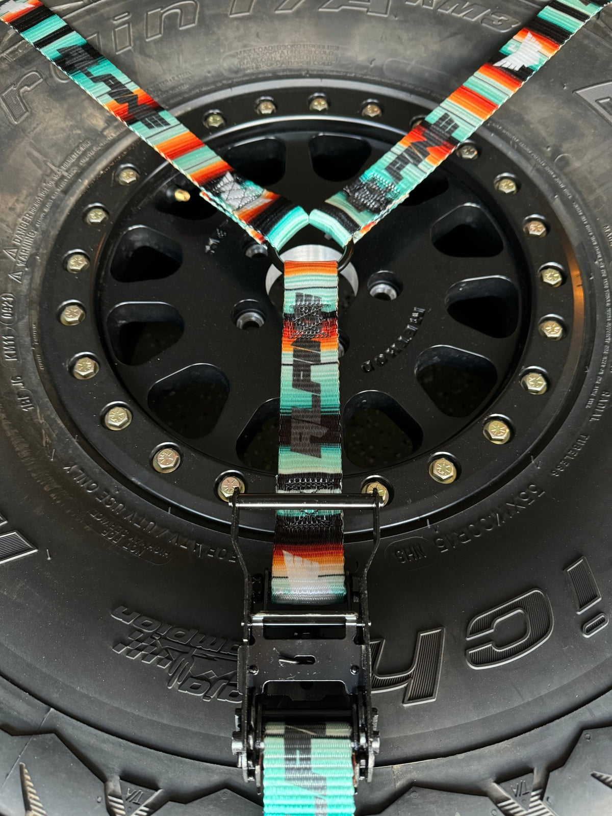 1.5" Y STRAP- Pacifico Serape - Xtrusion Overland