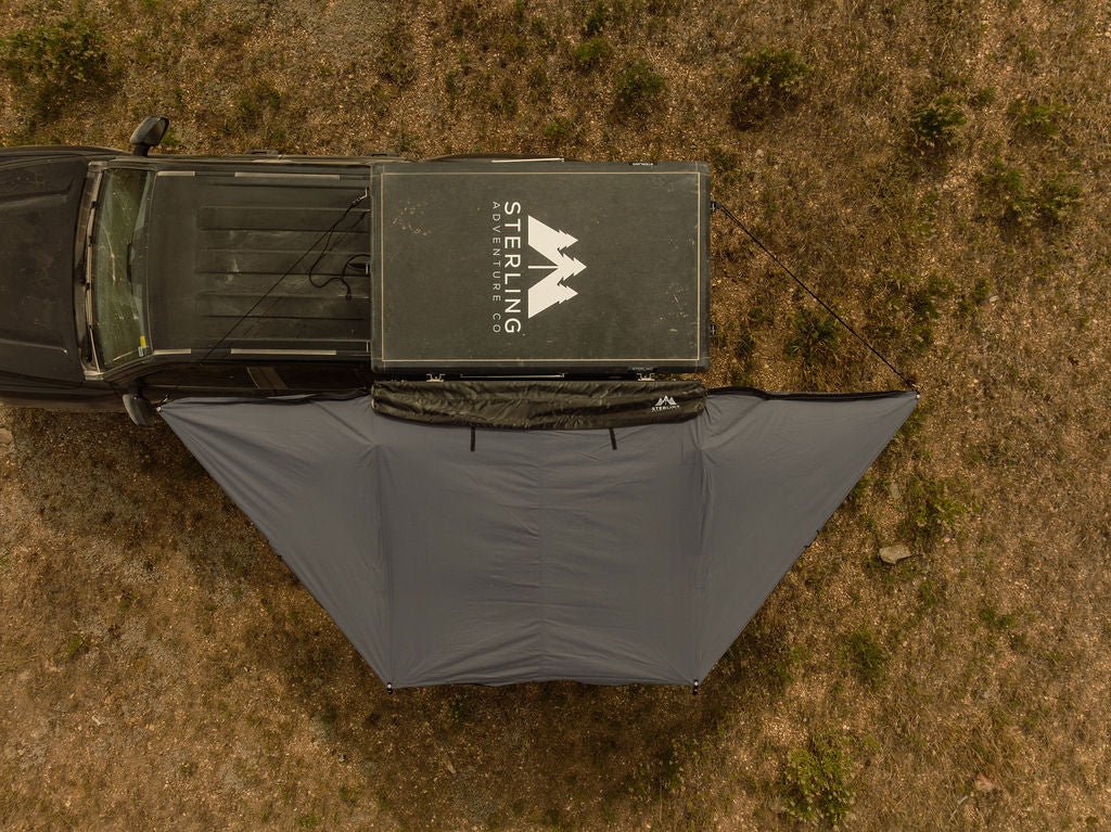 180 Degree Free Standing Awning - Xtrusion Overland