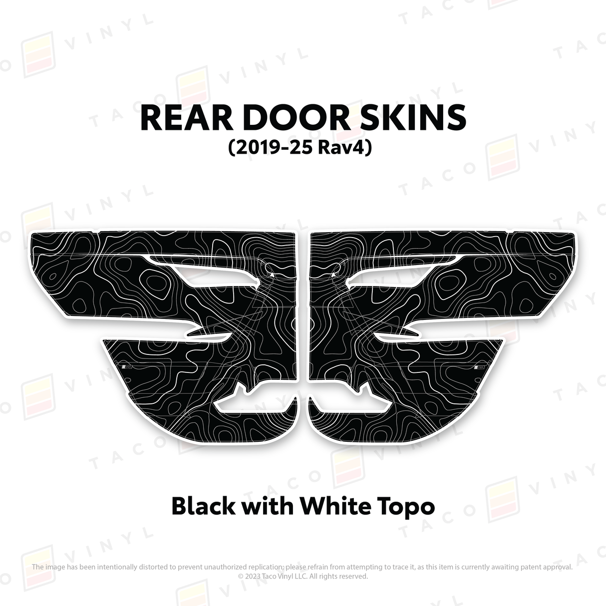 2019-25 Rav4 Door Skins