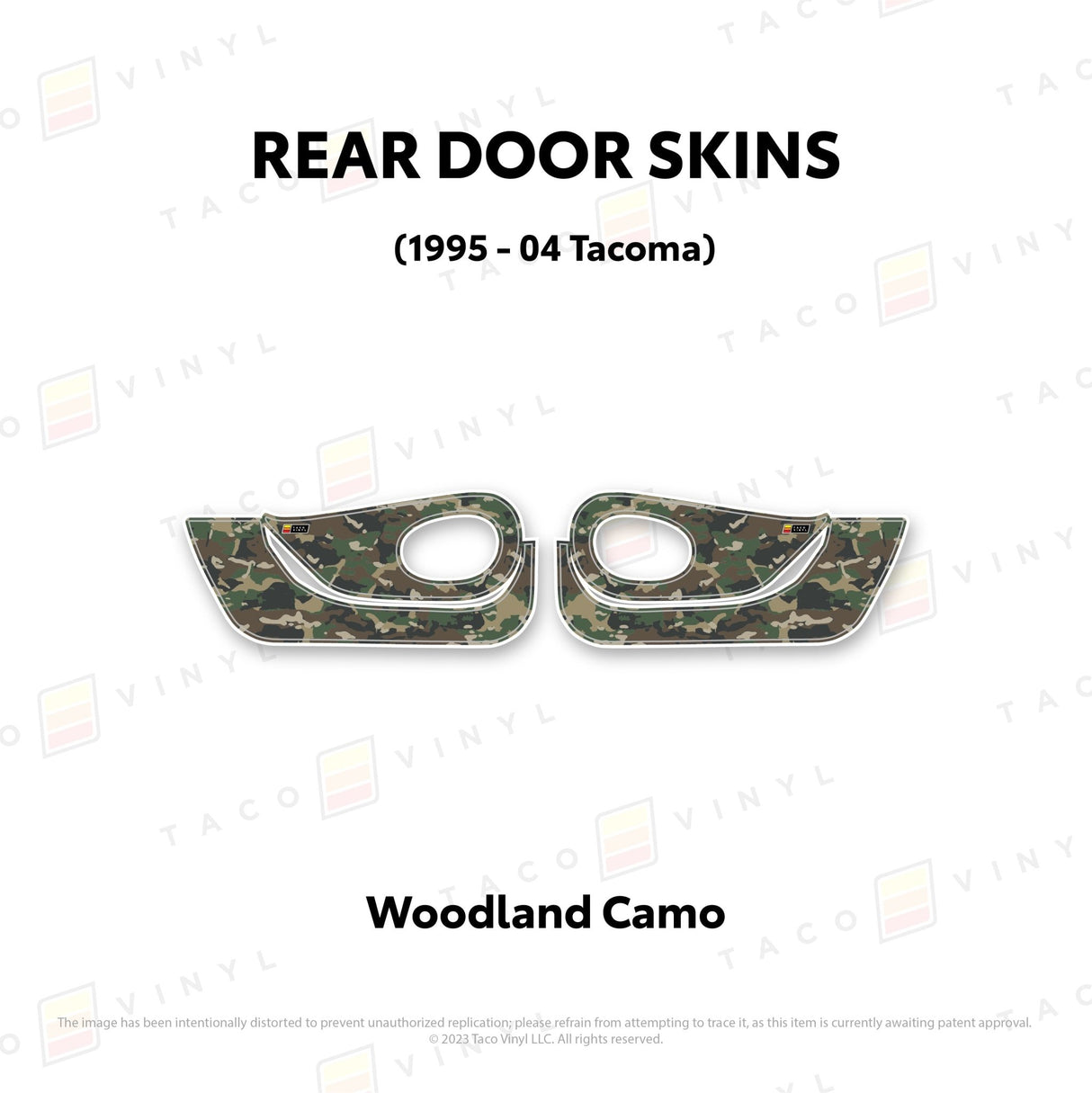 1995-04 Tacoma Door Skins (Lower Section) - Xtrusion Overland