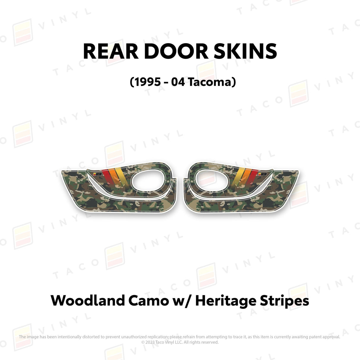 1995-04 Tacoma Door Skins (Lower Section) - Xtrusion Overland