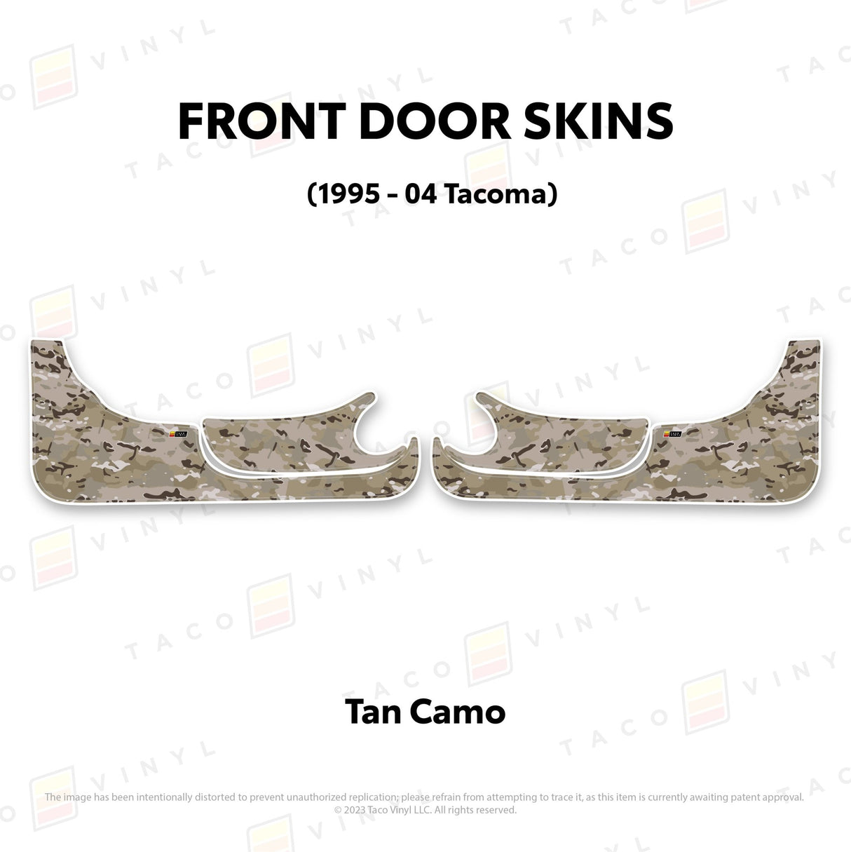 1995-04 Tacoma Door Skins (Lower Section) - Xtrusion Overland
