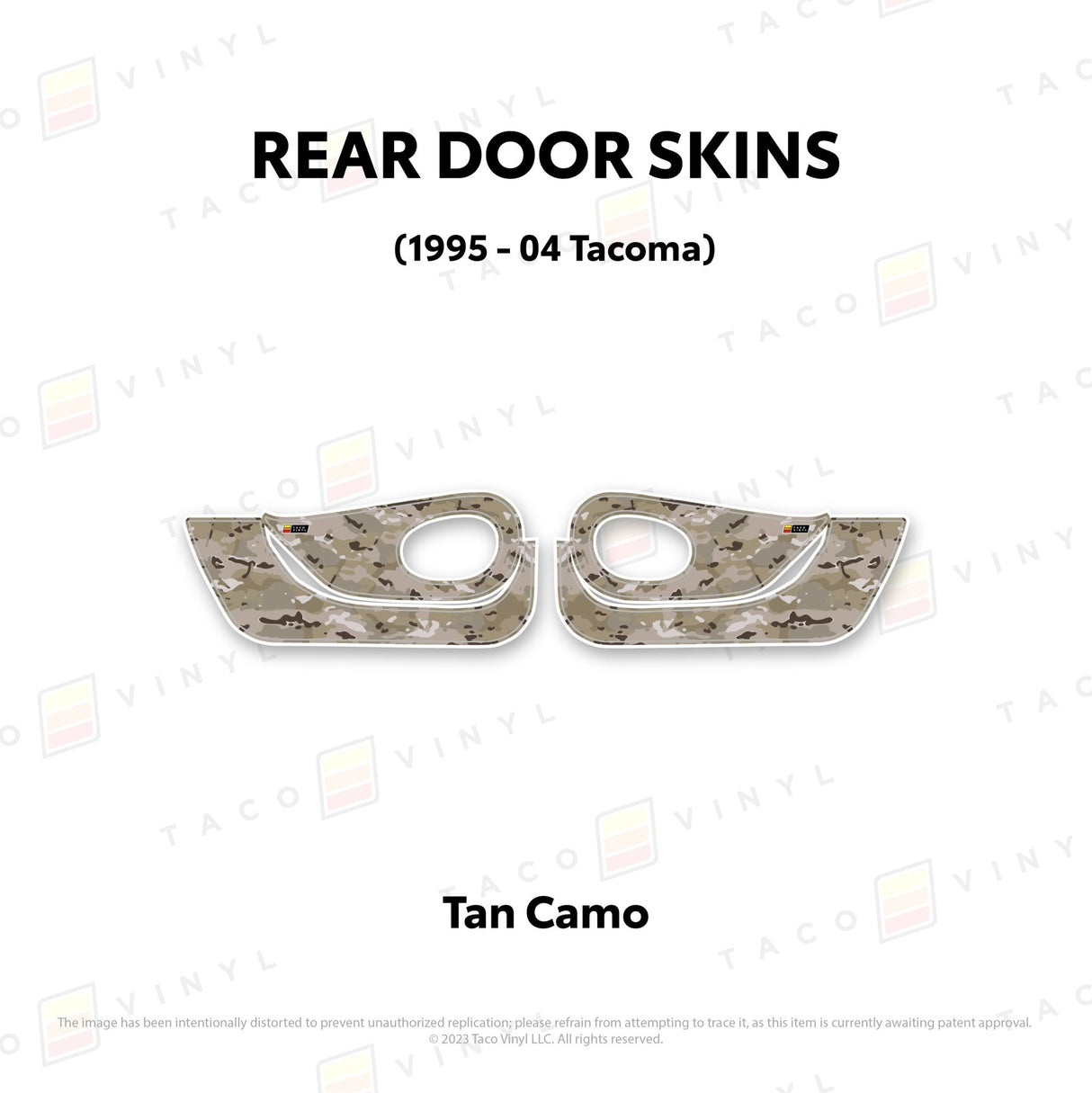 1995-04 Tacoma Door Skins (Lower Section) - Xtrusion Overland