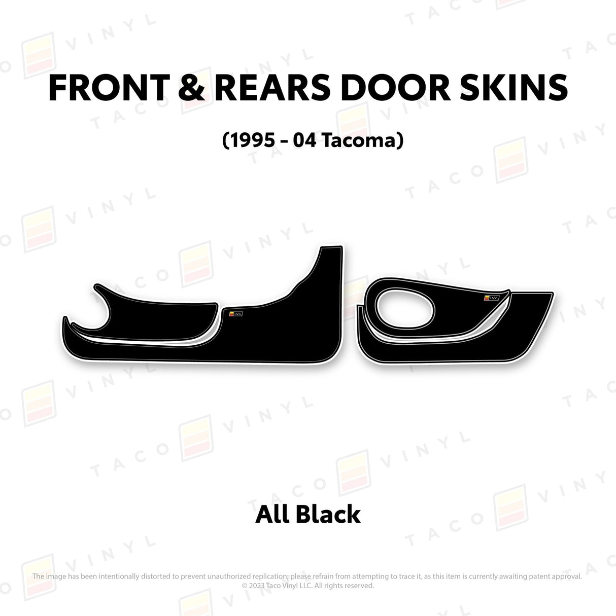 1995-04 Tacoma Door Skins (Lower Section) - Xtrusion Overland