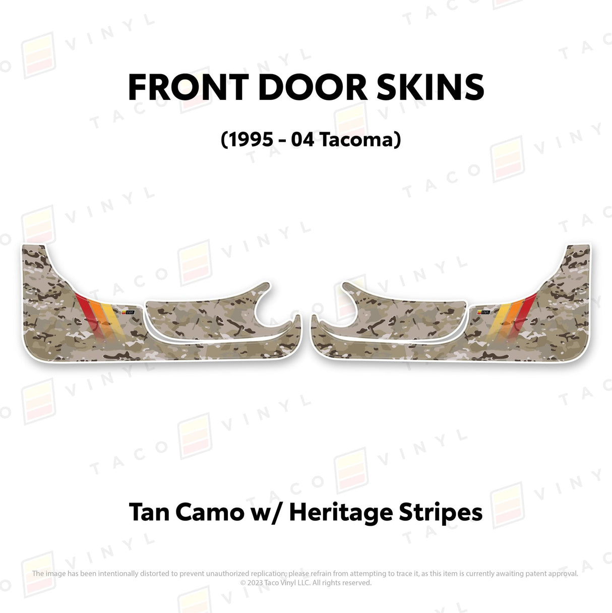 1995-04 Tacoma Door Skins (Lower Section) - Xtrusion Overland
