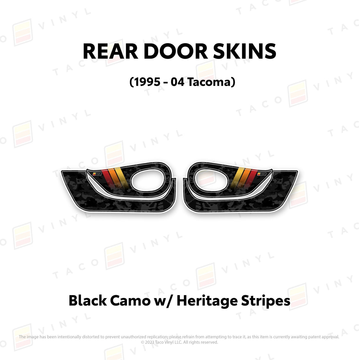 1995-04 Tacoma Door Skins (Lower Section) - Xtrusion Overland
