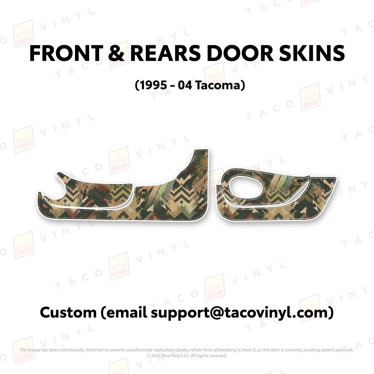 1995-04 Tacoma Door Skins (Lower Section) - Xtrusion Overland