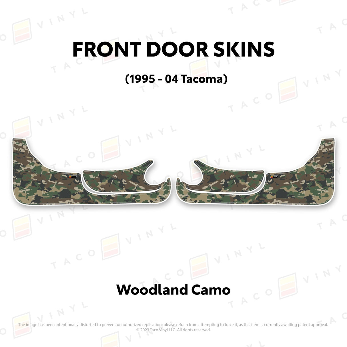 1995-04 Tacoma Door Skins (Lower Section) - Xtrusion Overland