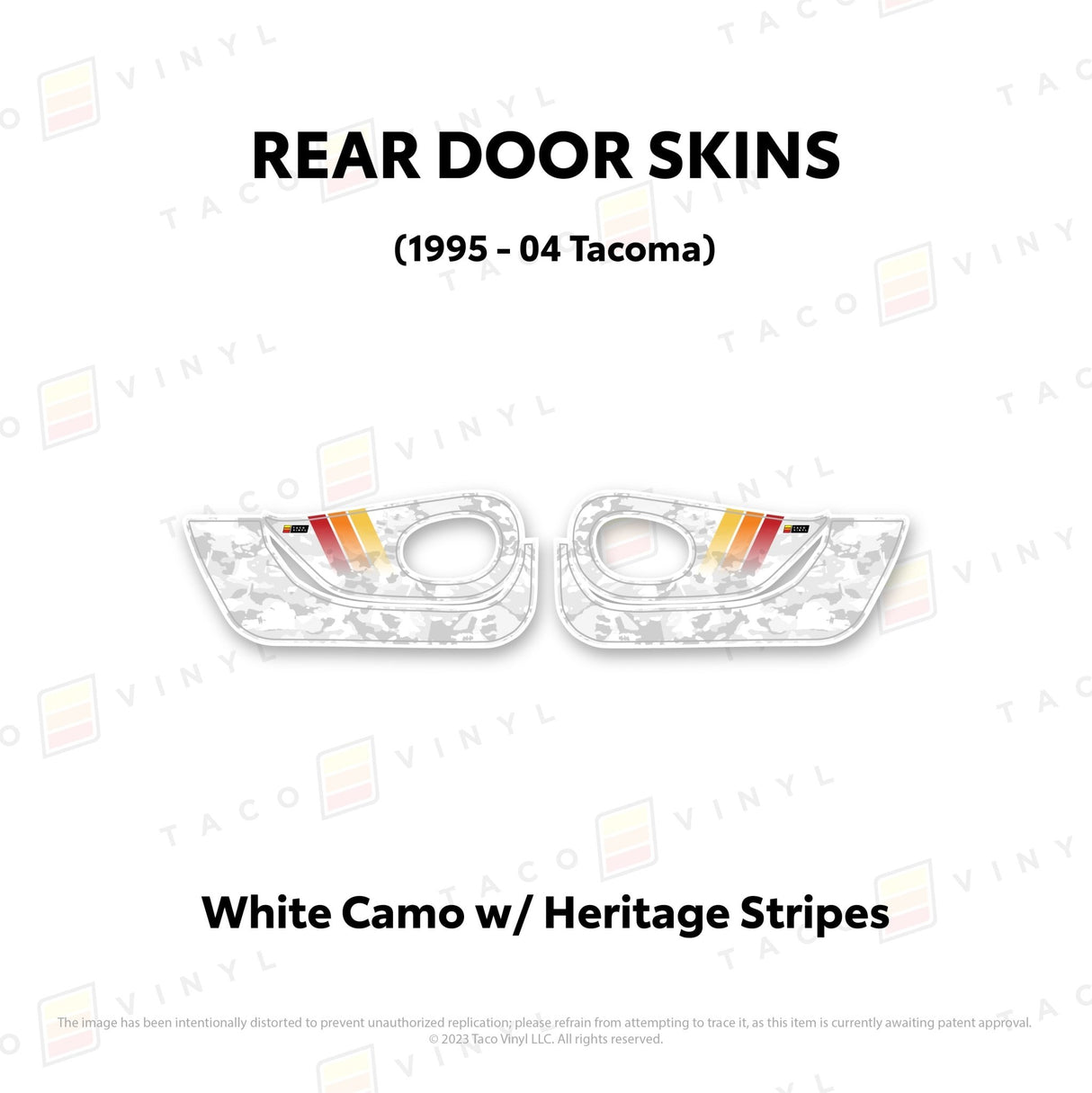 1995-04 Tacoma Door Skins (Lower Section) - Xtrusion Overland