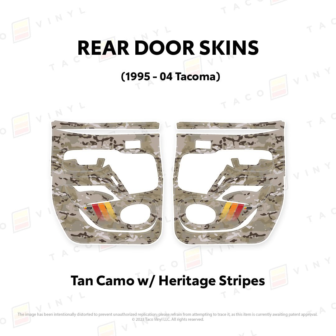 1995-04 Tacoma Door Skins - Xtrusion Overland
