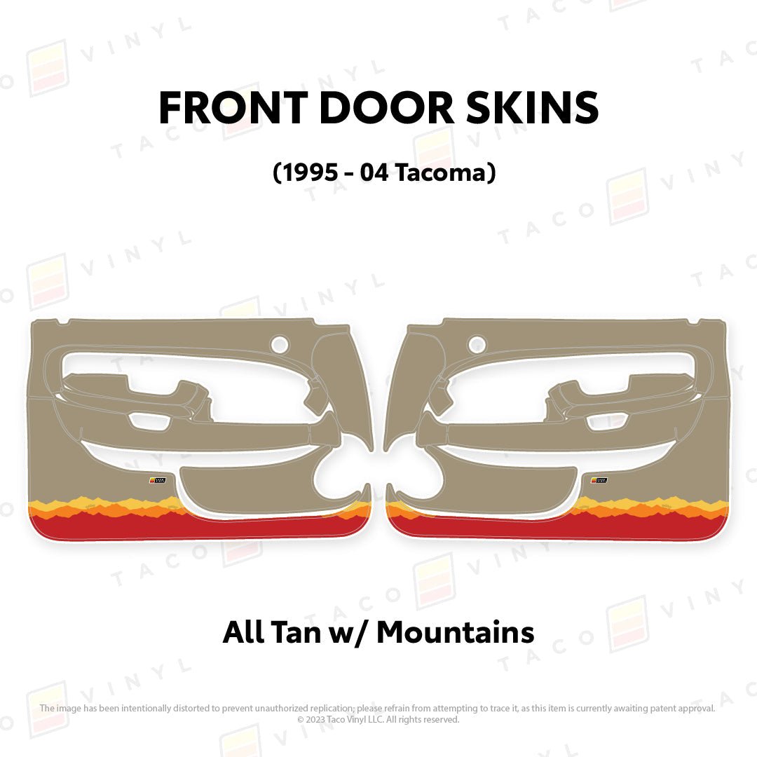1995-04 Tacoma Door Skins - Xtrusion Overland