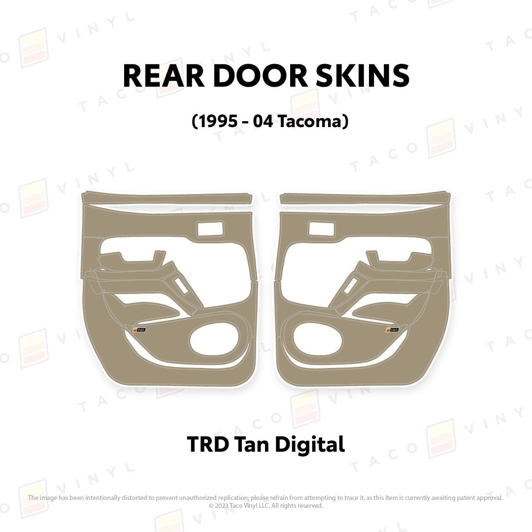 1995-04 Tacoma Door Skins - Xtrusion Overland