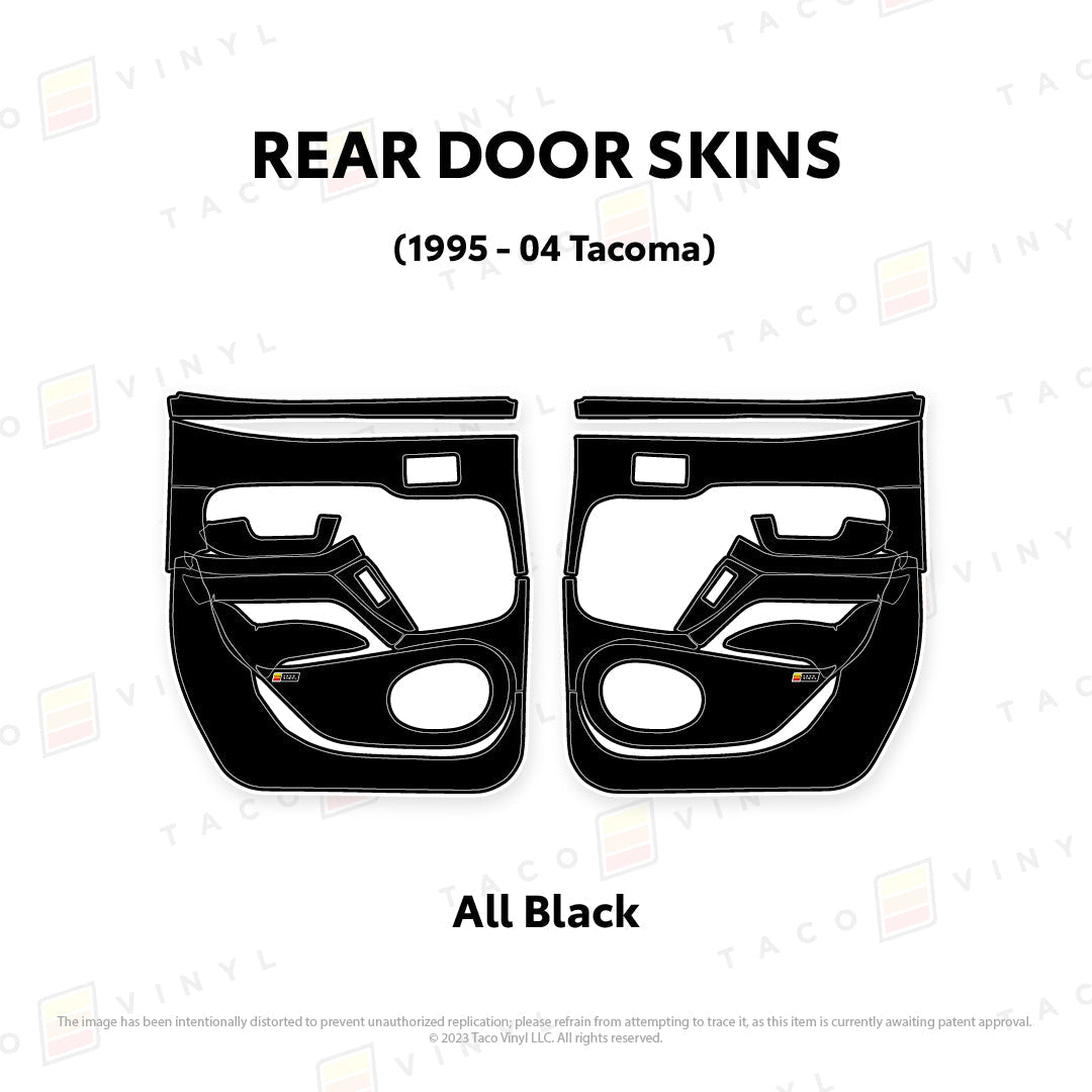 1995-04 Tacoma Door Skins - Xtrusion Overland