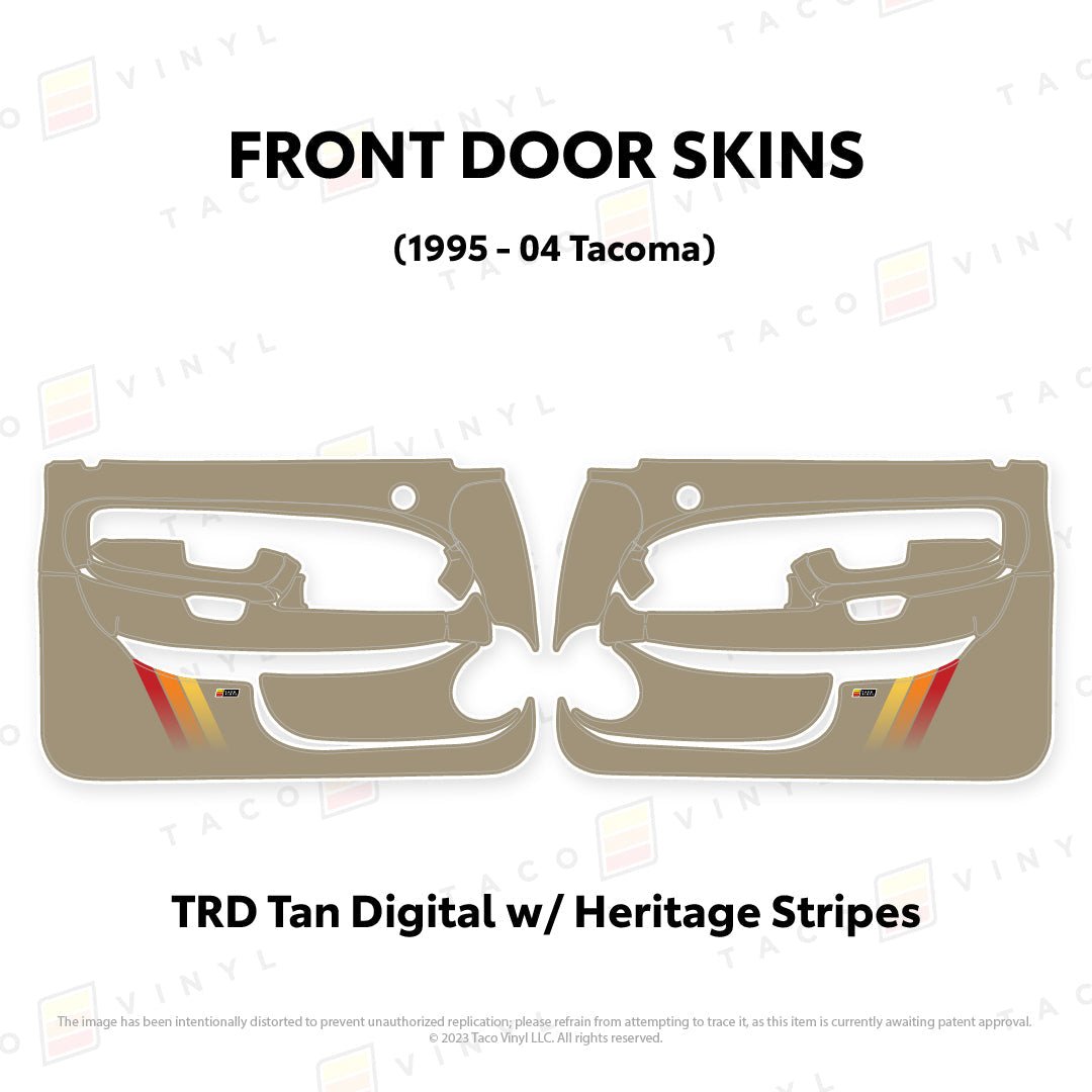1995-04 Tacoma Door Skins - Xtrusion Overland