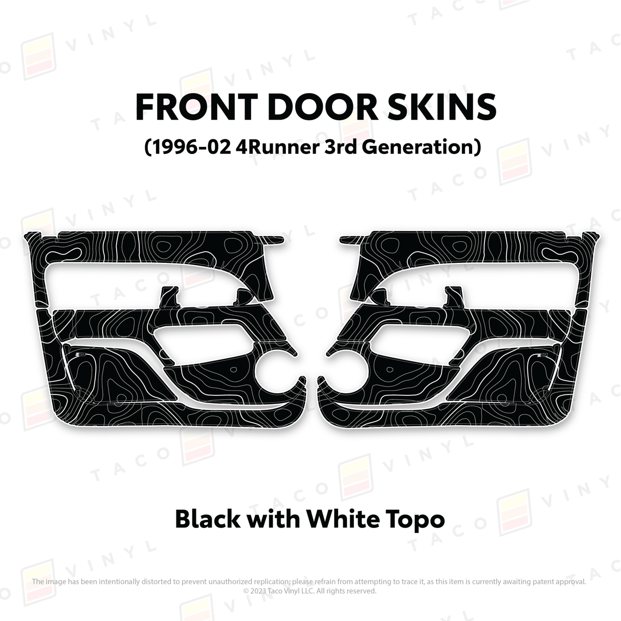 1996-2002 4Runner Door Skins - Xtrusion Overland