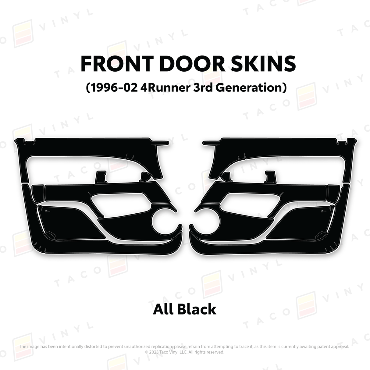 1996-2002 4Runner Door Skins - Xtrusion Overland