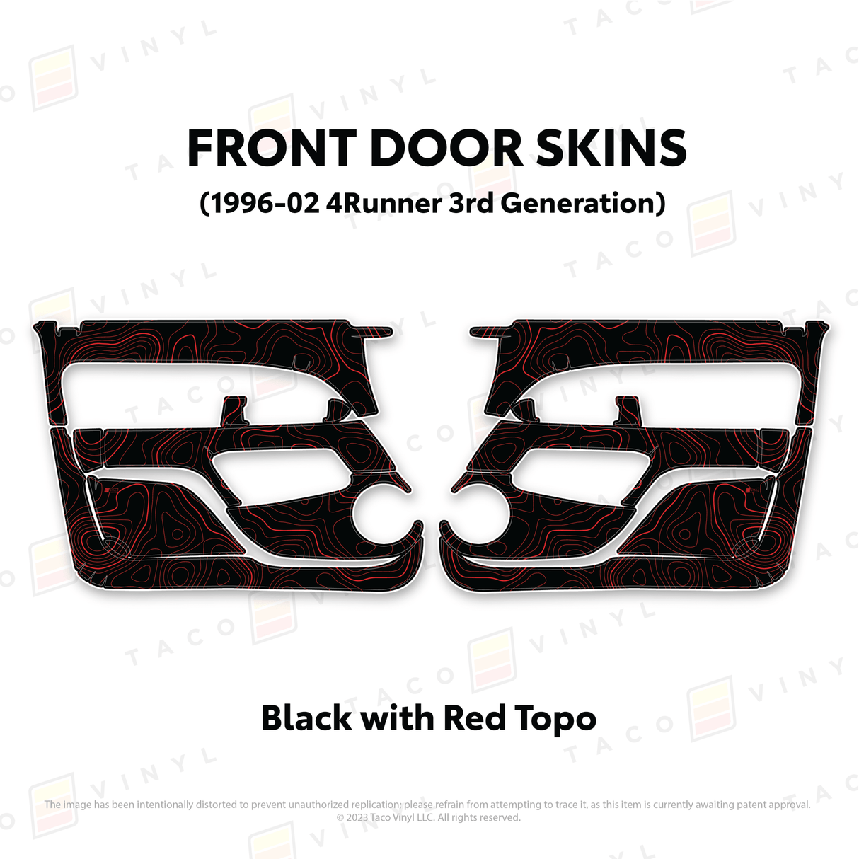 1996-2002 4Runner Door Skins - Xtrusion Overland