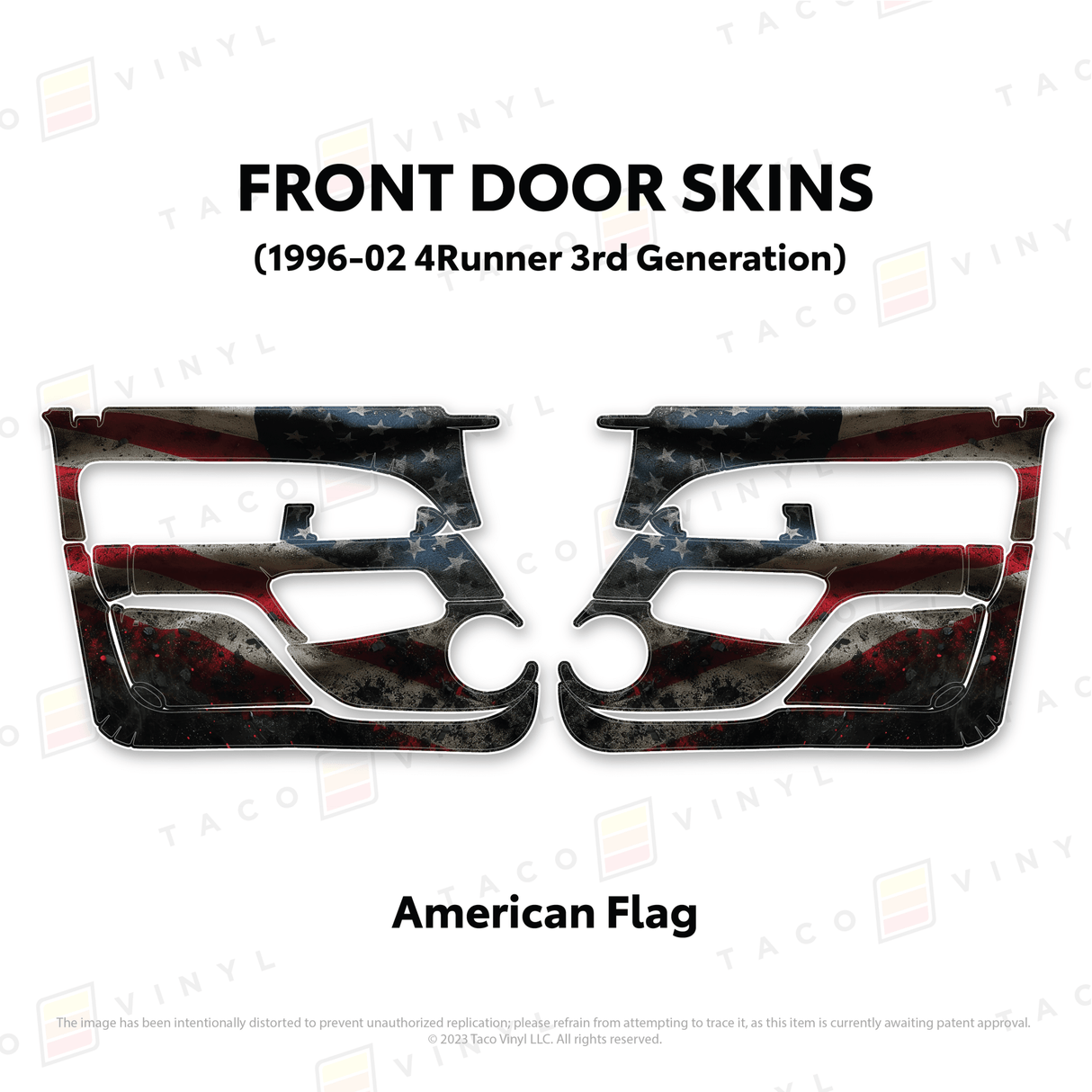 1996-2002 4Runner Door Skins - Xtrusion Overland