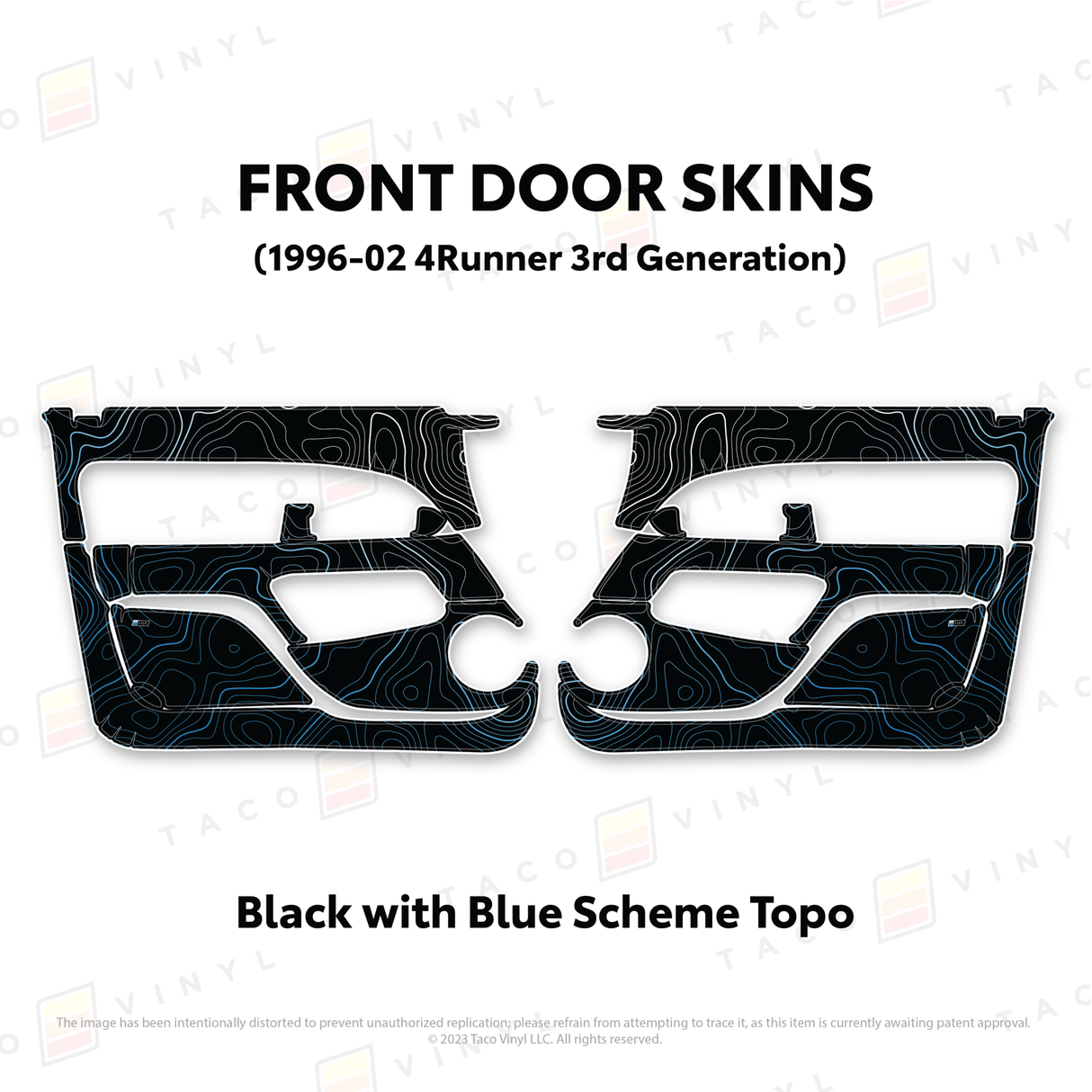 1996-2002 4Runner Door Skins - Xtrusion Overland