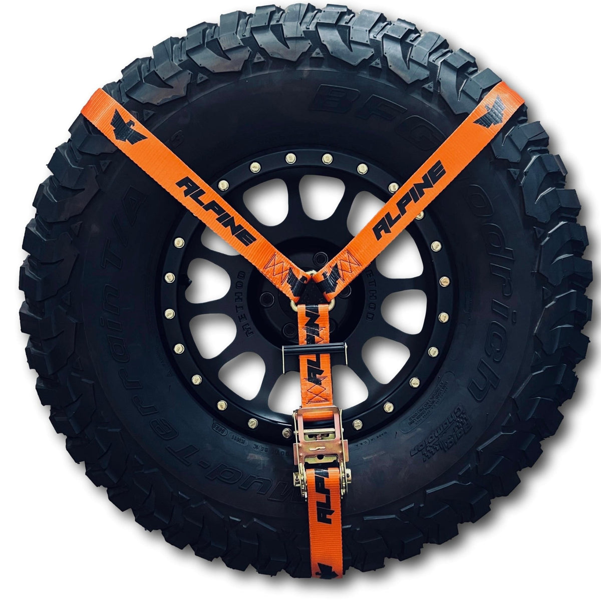 2" Alpine Orange Y Strap - Xtrusion Overland