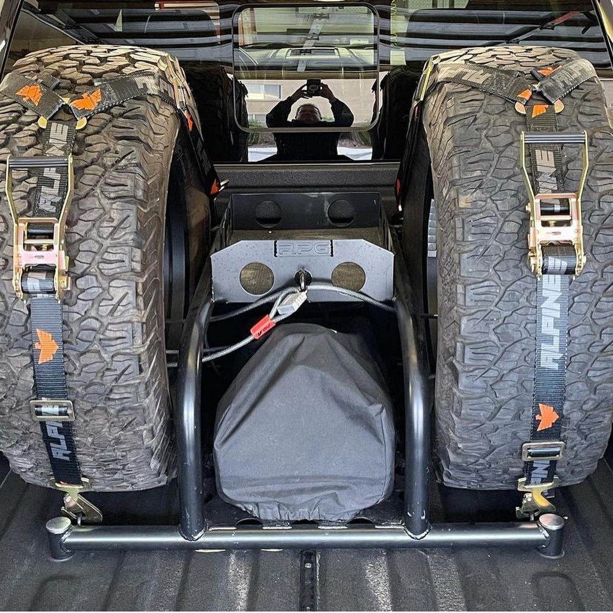 2" Black OG Y Strap - Xtrusion Overland