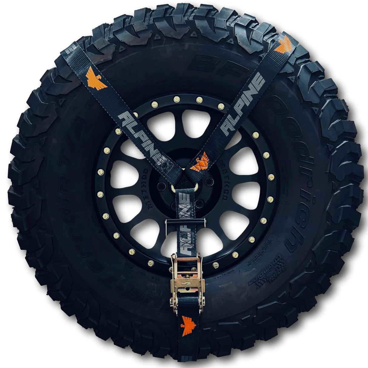 2" Black OG Y Strap - Xtrusion Overland