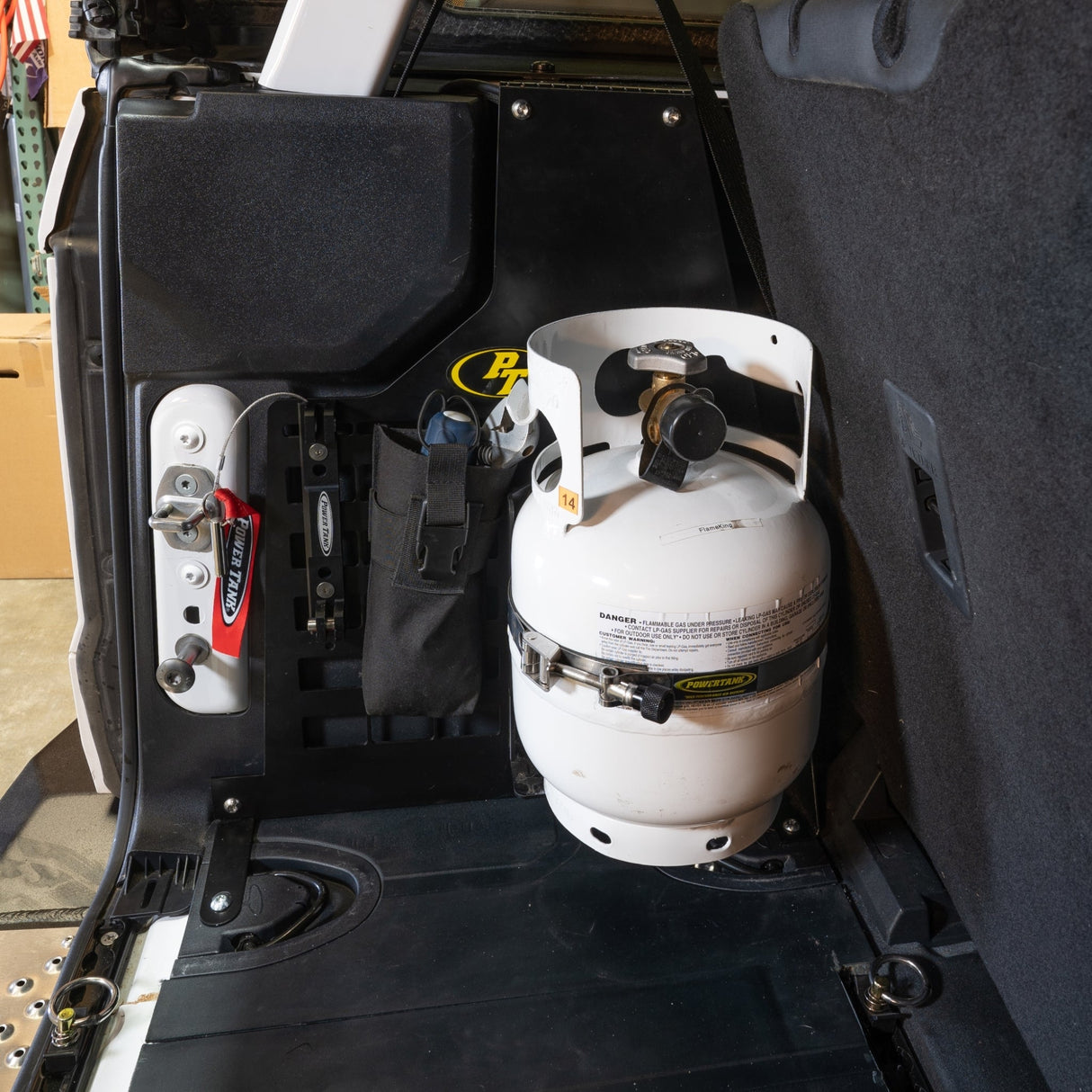 2 Door Bronco Plate - Power Tank or Propane Tank mount (6th Gen 2021+) - Xtrusion Overland