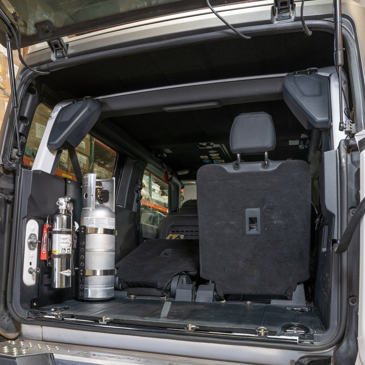 2 Door Bronco Plate - Power Tank or Propane Tank mount (6th Gen 2021+) - Xtrusion Overland