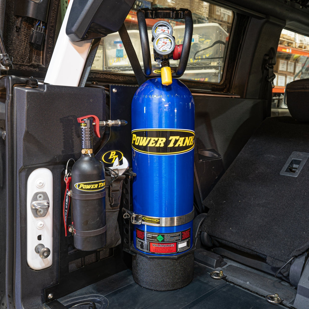 2 Door Bronco Plate - Power Tank or Propane Tank mount (6th Gen 2021+) - Xtrusion Overland