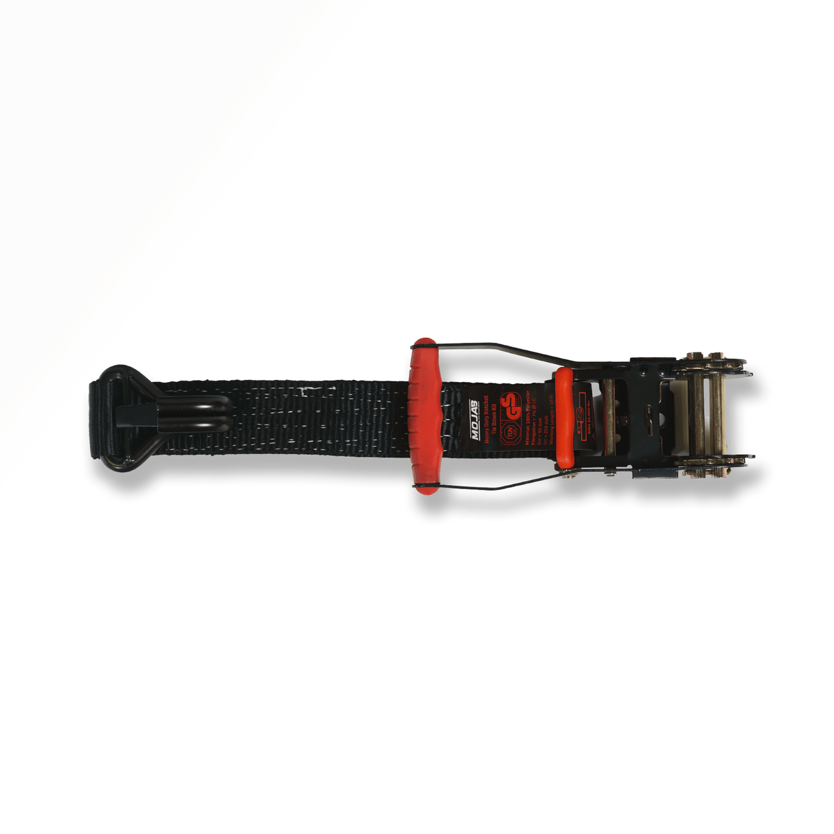 2" x 10' Ratchet Tie-Down (Closed hook) and 2'' x 39'' Axle Tie-Down Set (Pack of 4) (Lifetime Warranty) - Xtrusion Overland