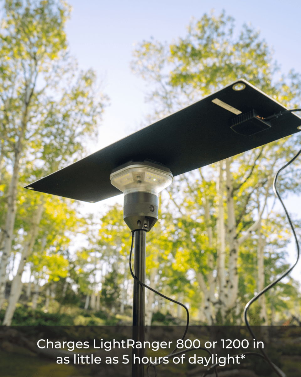 20 Watt Portable Solar Panel w/ LightRanger Receiver - Xtrusion Overland