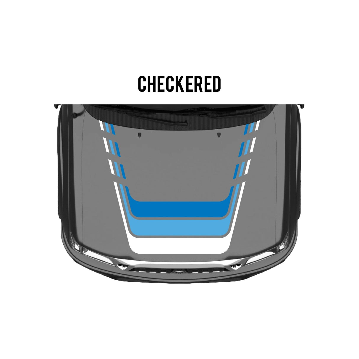 2001-04 Tacoma Checkered Stripe Kit - Xtrusion Overland