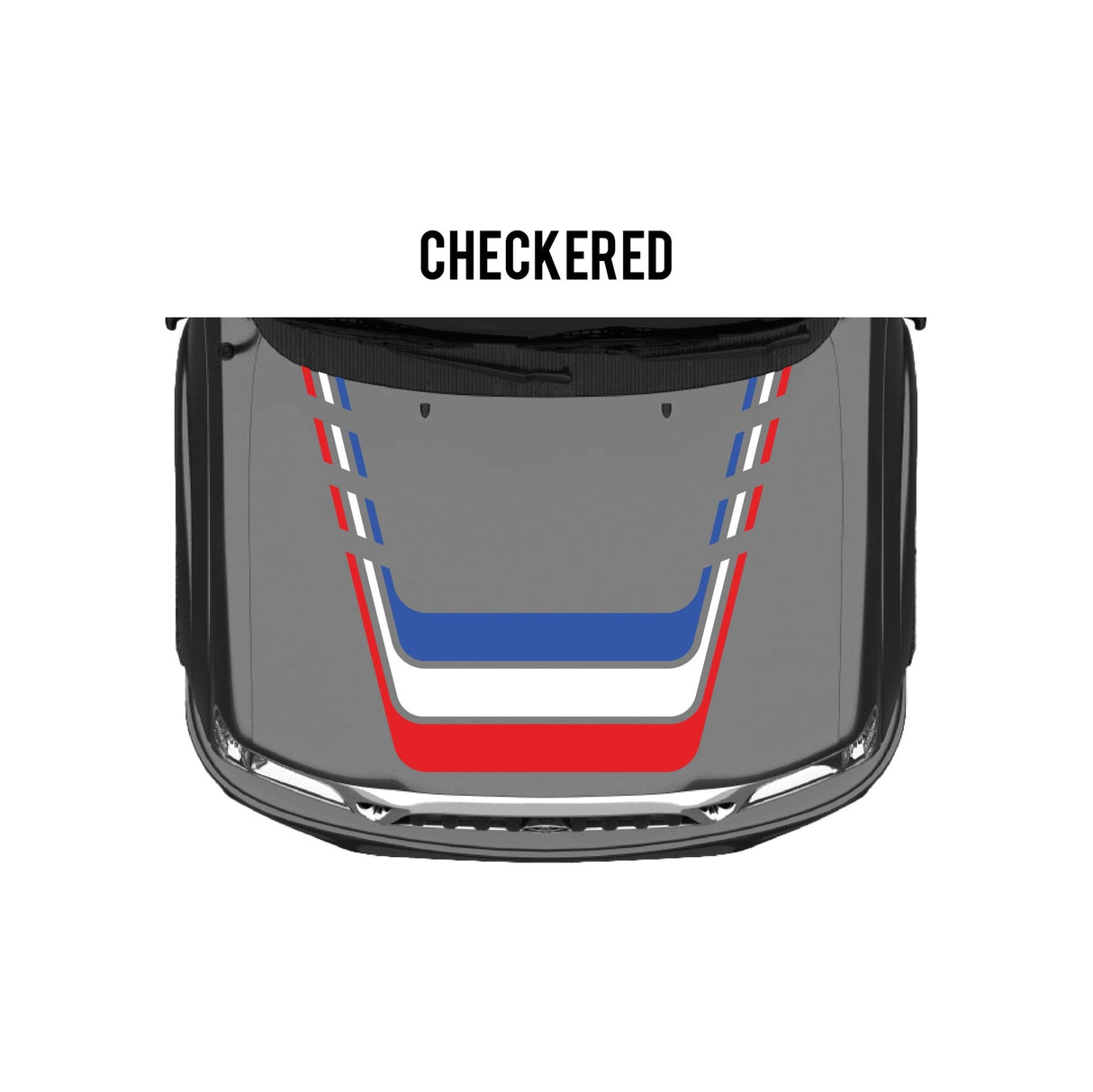 2001-04 Tacoma Checkered Stripe Kit - Xtrusion Overland
