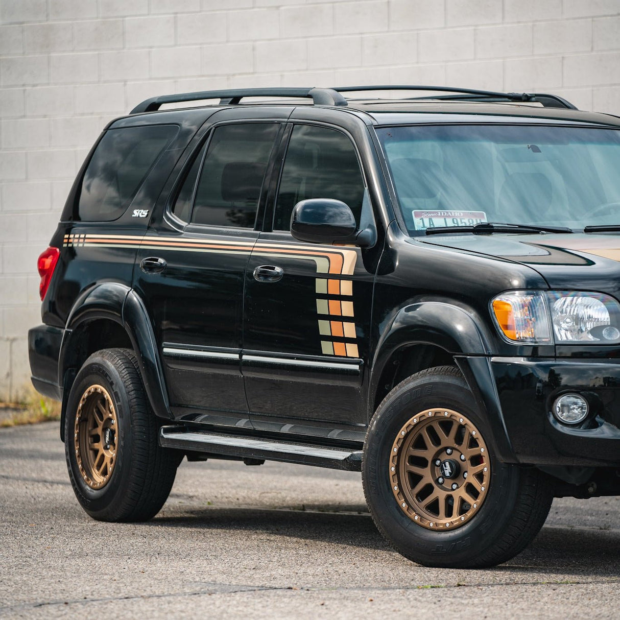 2001–07 Sequoia Checkered Stripe Kit - Xtrusion Overland