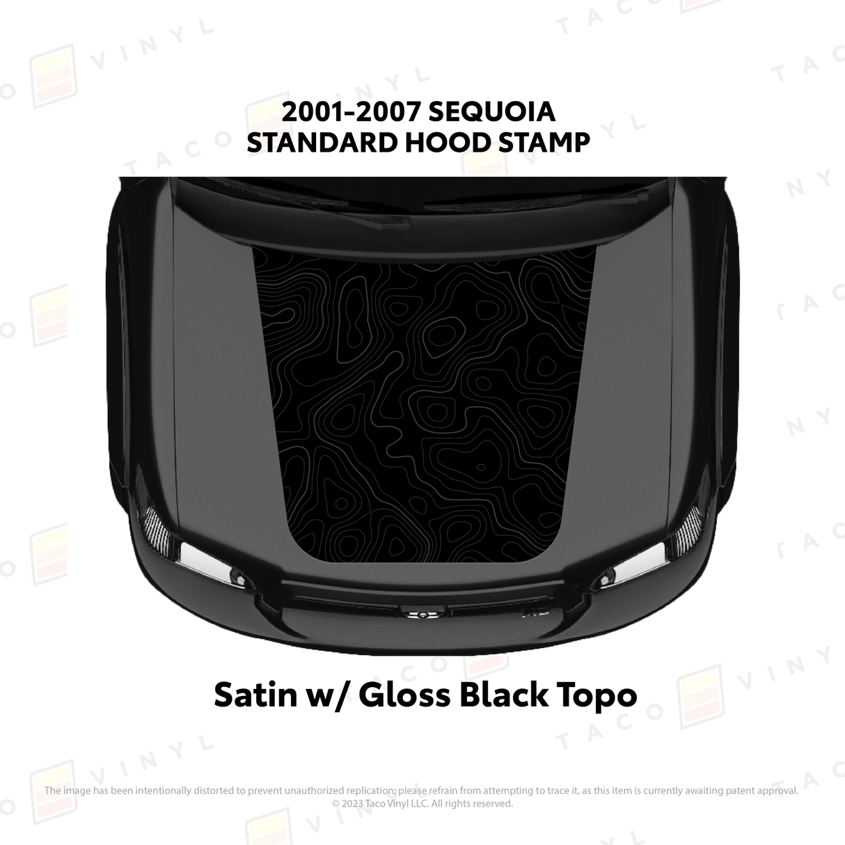 2001 - 07 Sequoia Hood Stamp - Xtrusion Overland