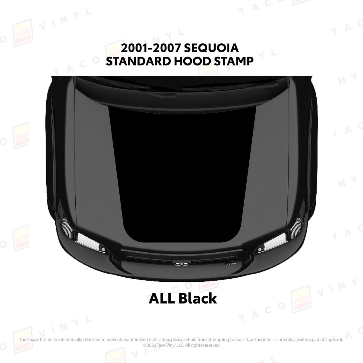 2001 - 07 Sequoia Hood Stamp - Xtrusion Overland