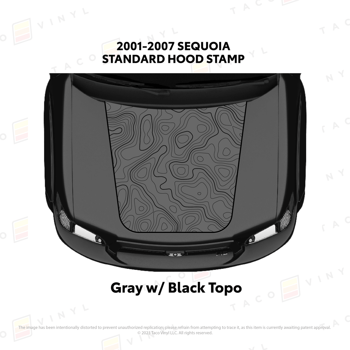 2001 - 07 Sequoia Hood Stamp - Xtrusion Overland