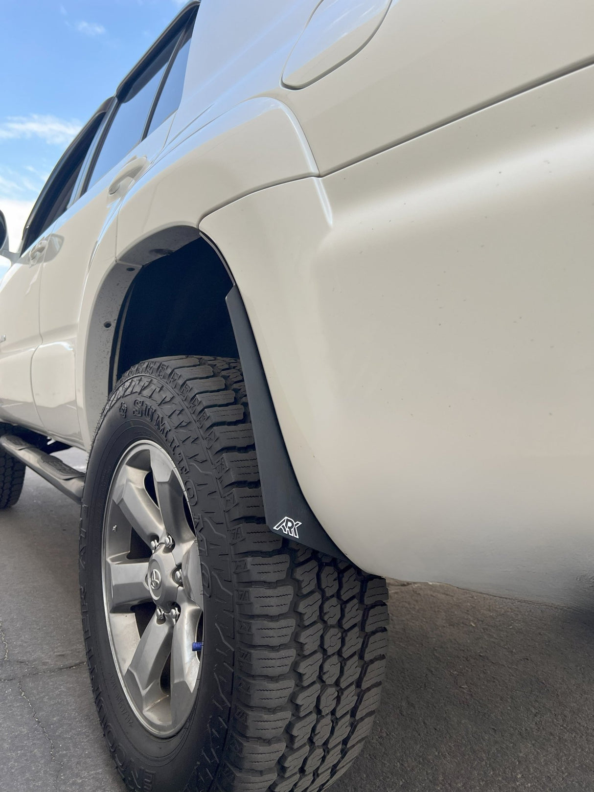2003-2005 Toyota 4Runner TriXPoly Micro Flare Mudflap Deletes - Xtrusion Overland