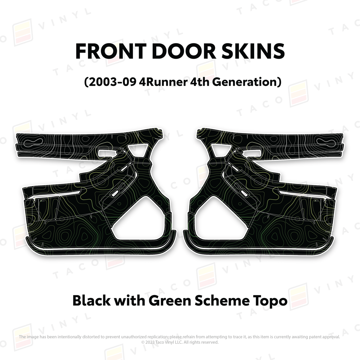 2003-2009 4Runner Door Skins - Xtrusion Overland