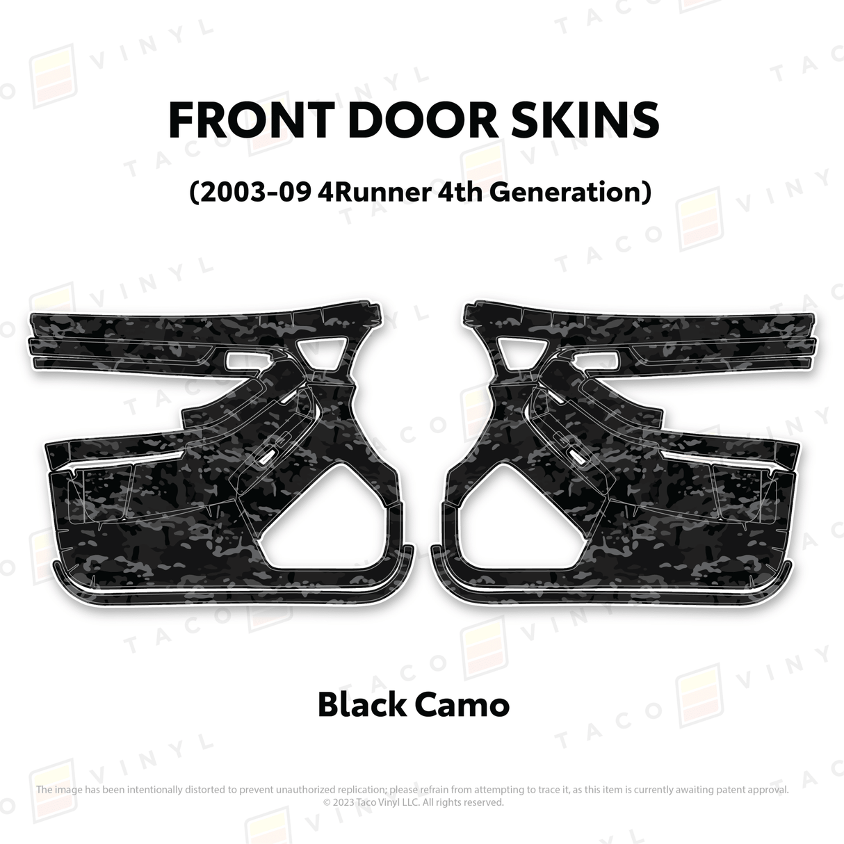 2003-2009 4Runner Door Skins - Xtrusion Overland