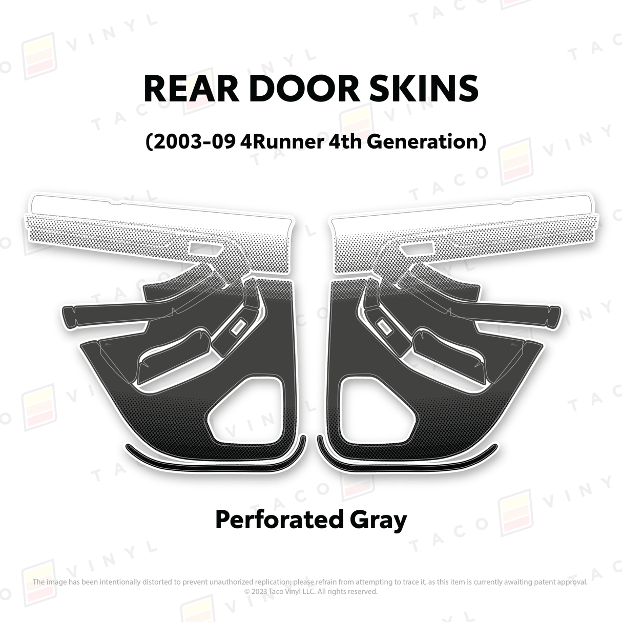 2003-2009 4Runner Door Skins - Xtrusion Overland
