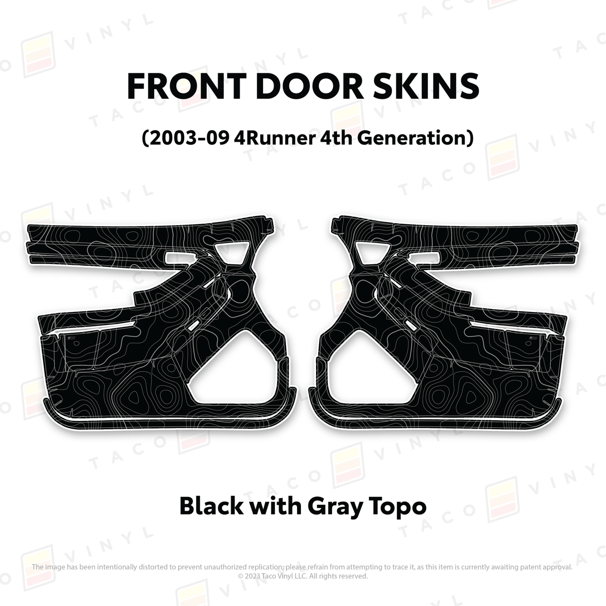 2003-2009 4Runner Door Skins - Xtrusion Overland
