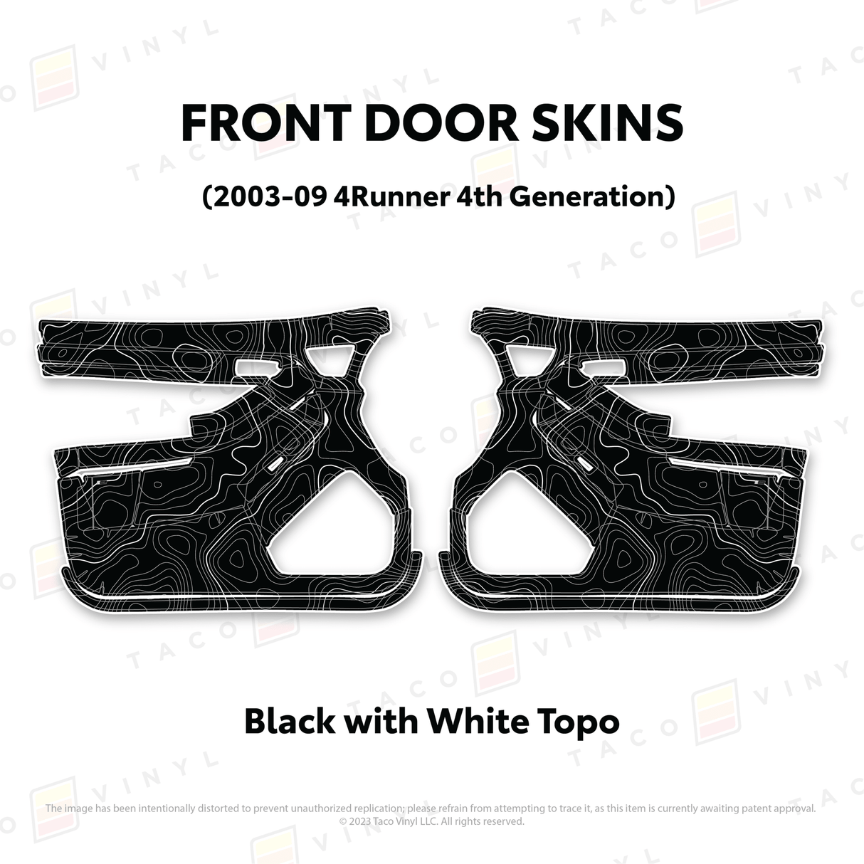 2003-2009 4Runner Door Skins - Xtrusion Overland