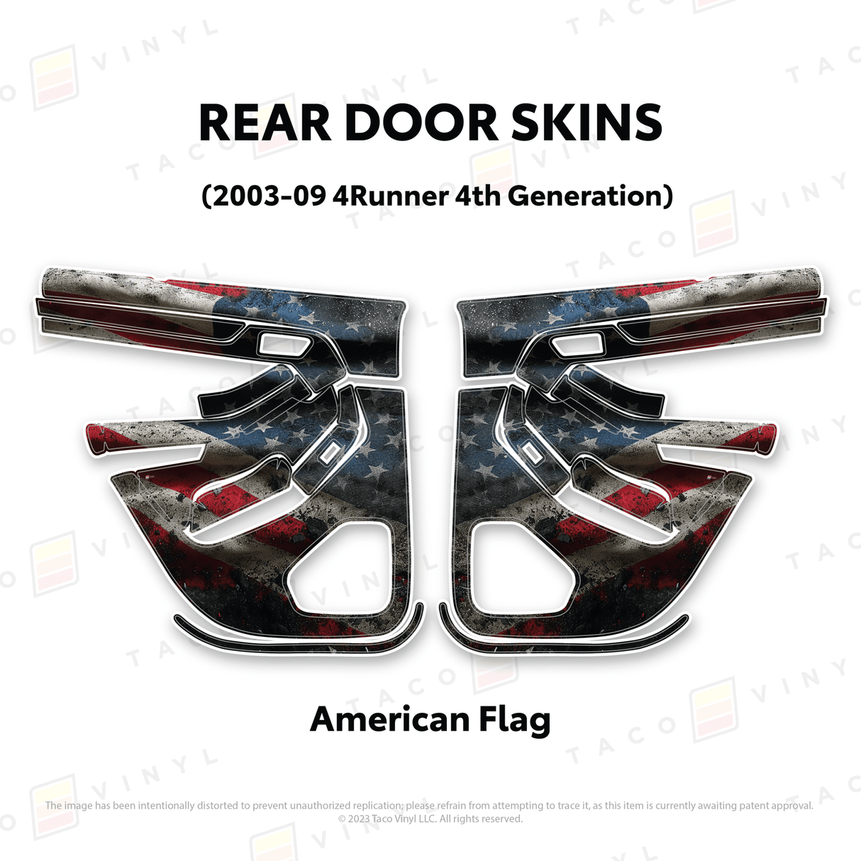 2003-2009 4Runner Door Skins - Xtrusion Overland